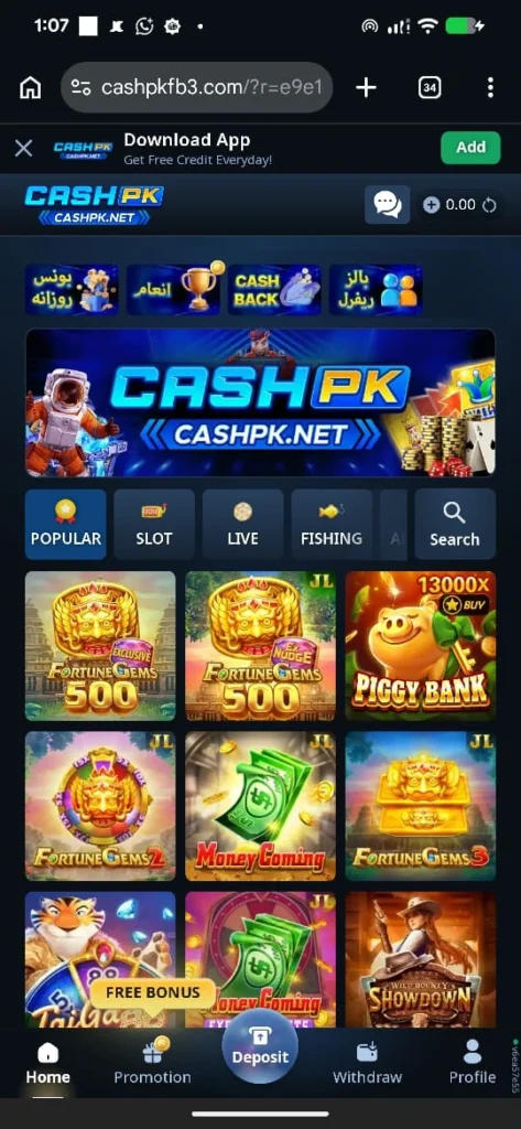 CashPK Game Download
