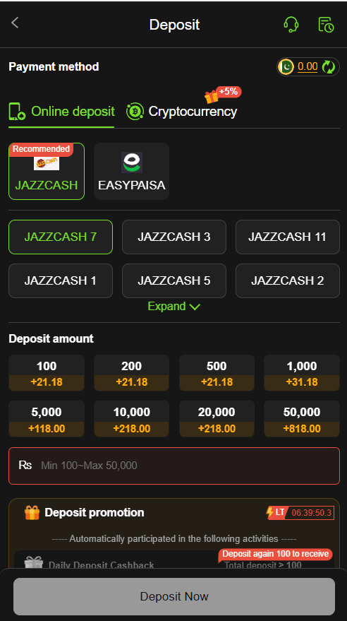bet877 game Deposite