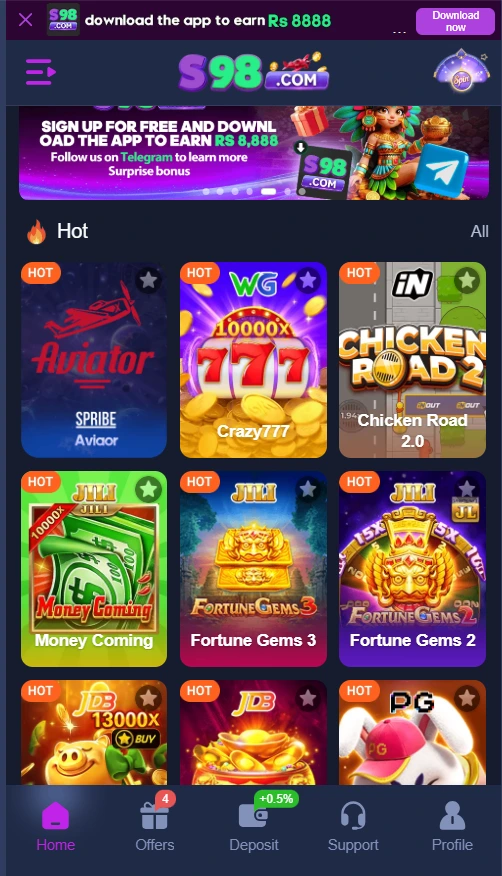 S98 Game Download