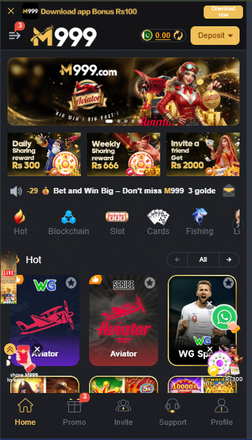 m999 game login